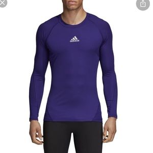 NWT adidas Alphaskin Sport Tee Long Sleeve Training Shirt